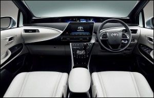 トヨタMIRAI インテリア